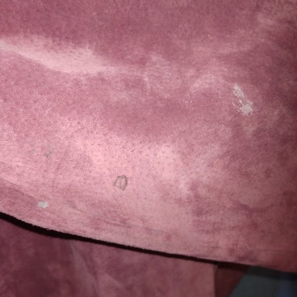 SIENA SUEDE LEATHER MAROON RED BURGUNDY FORMAL - Picture 2 of 6